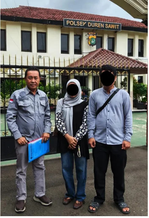 kegiatan LBH BYN di Polsek Duren Sawit Jakarta Timur (Pendampingan dlm Kasus Dugaan Penganiayaan Ber