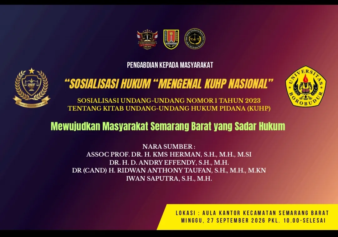 LBH Bintang Yustisia Nusantara  Melaksanakan PENGABDIAN KEPADA MASYARAKAT Dengan Tema: 